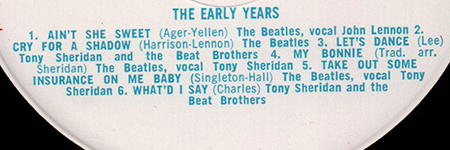 The Beatles U.K. LP Polydor Label